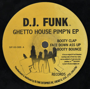 USED - DJ Funk - Ghetto House Pimp'n EP