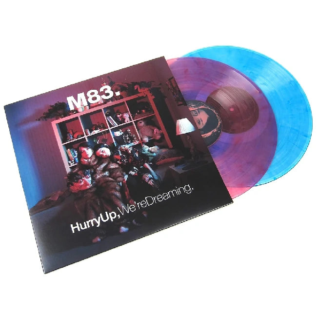 M83 - Hurry up were dreaming (15th Anniversary Deluxe Edition) (Clear Pink & Clear Blue Vinyl LP)