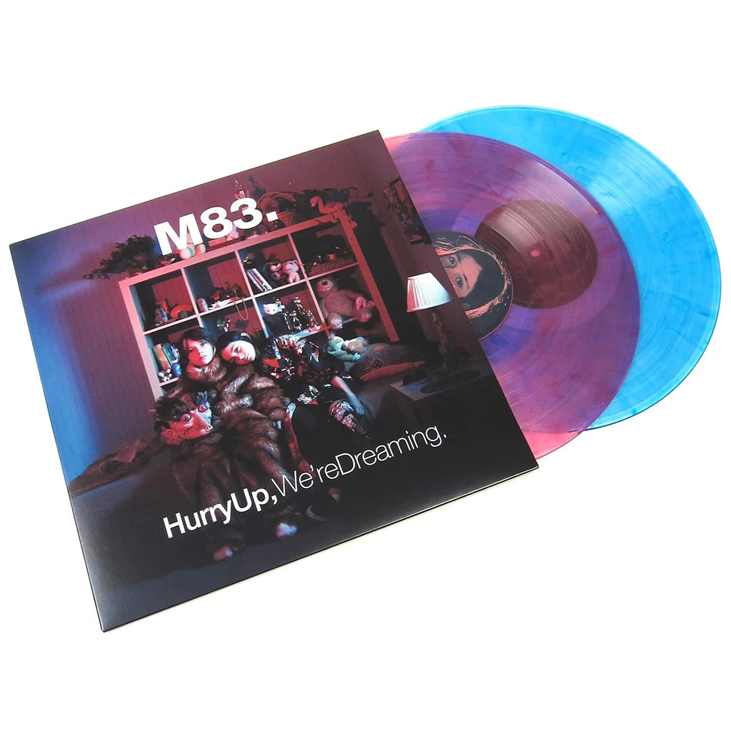 M83 - Hurry up were dreaming (15th Anniversary Deluxe Edition) (Clear Pink & Clear Blue Vinyl LP)