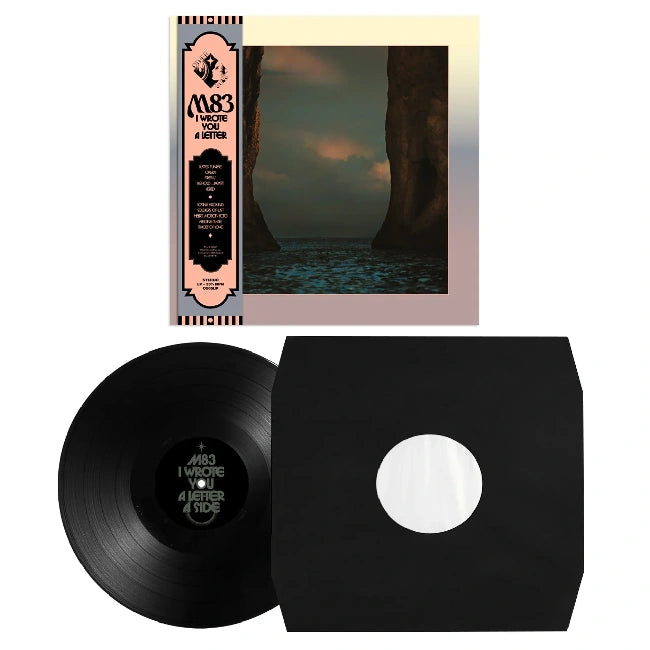 M83 - I Wrote You A Letter (Indies Exclusive Black & White Swirl Vinyl LP)
