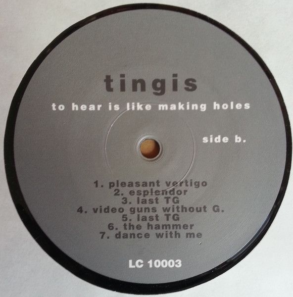 USED - Tingis - To Hear Is Like Making Holes