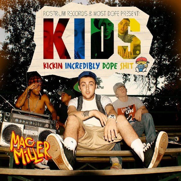 Mac Miller - K.I.D.S. (Translucent Yellow Vinyl) – 3345 Record