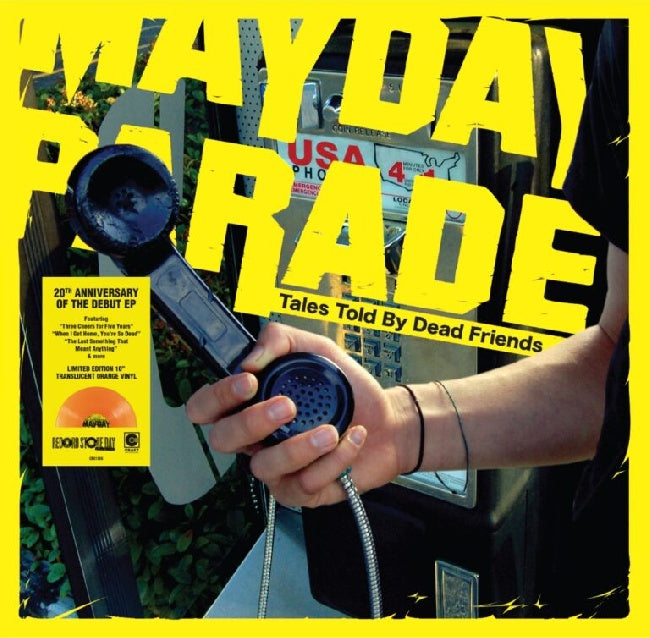 Mayday Parade - Tales Told By Dead Friends (20th Anniversary Edition) (80-110g Translucent Orange Crush Vinyl 10")