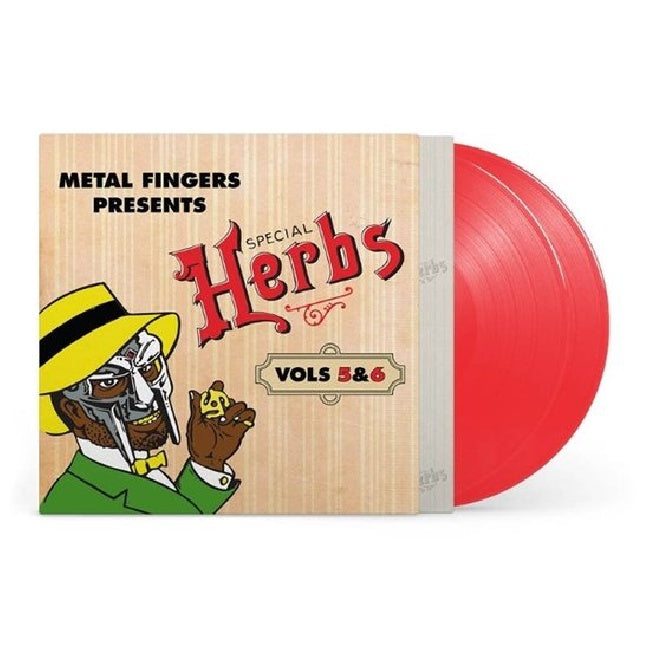 Mf Doom - Metal Fingers Presents: Special Herbs Vols 5 & 6 (Red Vinyl LP)
