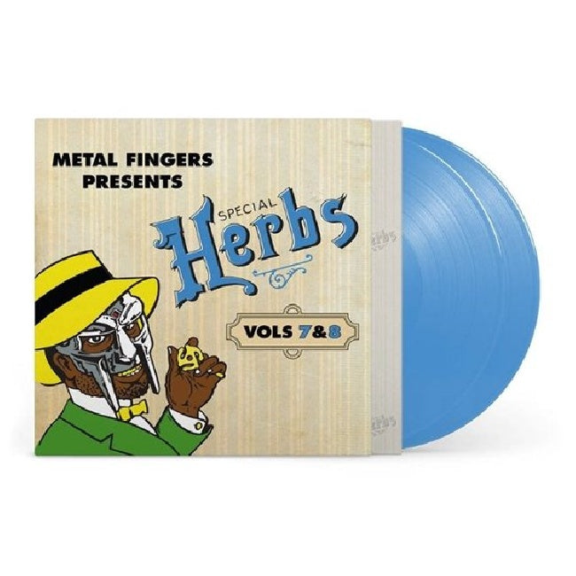 Mf Doom - Metal Fingers Presents: Special Herbs Vols 7 & 8 (Blue Vinyl LP)
