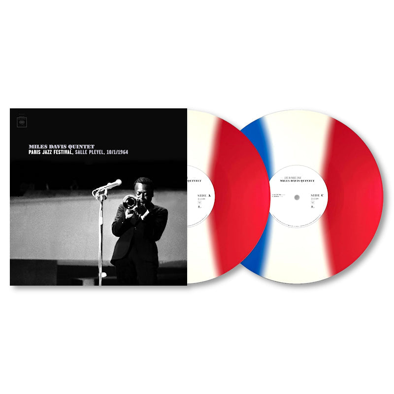 Miles Davis - Paris Jazz Festival, Salle Pleyel 10/1/1964 (Blue White Red LP)