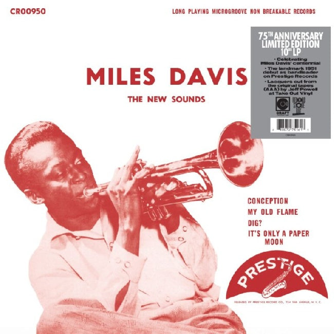 Miles Davis - The New Sounds (75th Anniversary Edition) (Black vinyl 10")