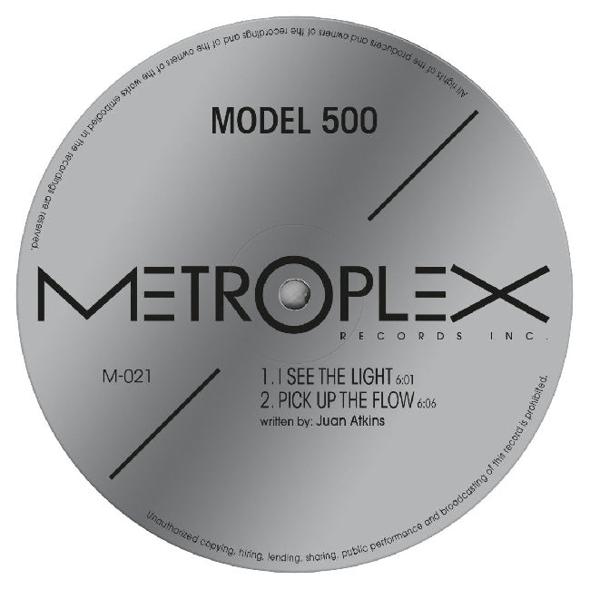 Model 500 - I See The Light / Pick Up The Flow (Remastered) (12")