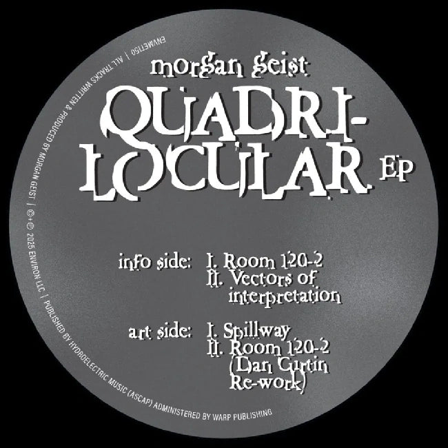 Morgan Geist - Quadrilocular ep (12")