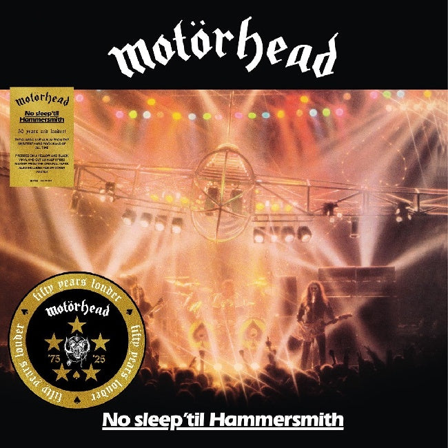 Motörhead - No Sleep 'Til Hammersmith (Live) (50th Anniversary Edition) (Coloured  LP)