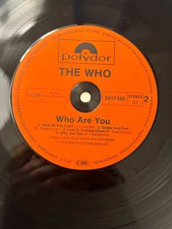 USED - The Who - Phases