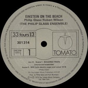 USED - Philip Glass - Einstein On The Beach