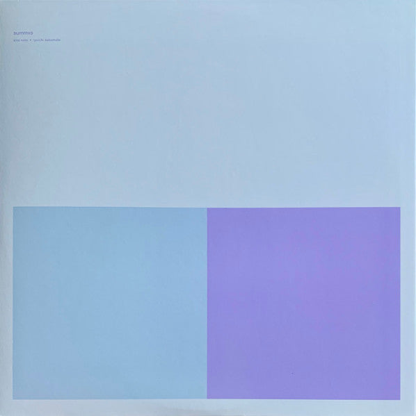 USED - Alva Noto + Ryuichi Sakamoto - Summvs