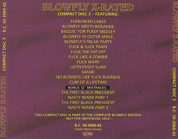 USED - Blowfly - Blowfly X-Rated