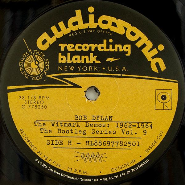USED - Bob Dylan - The Witmark Demos: 1962-1964