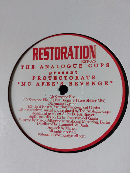 The Analogue Cops, Francesco Del Garda Fettburger Remix - McAfee’s Revenge