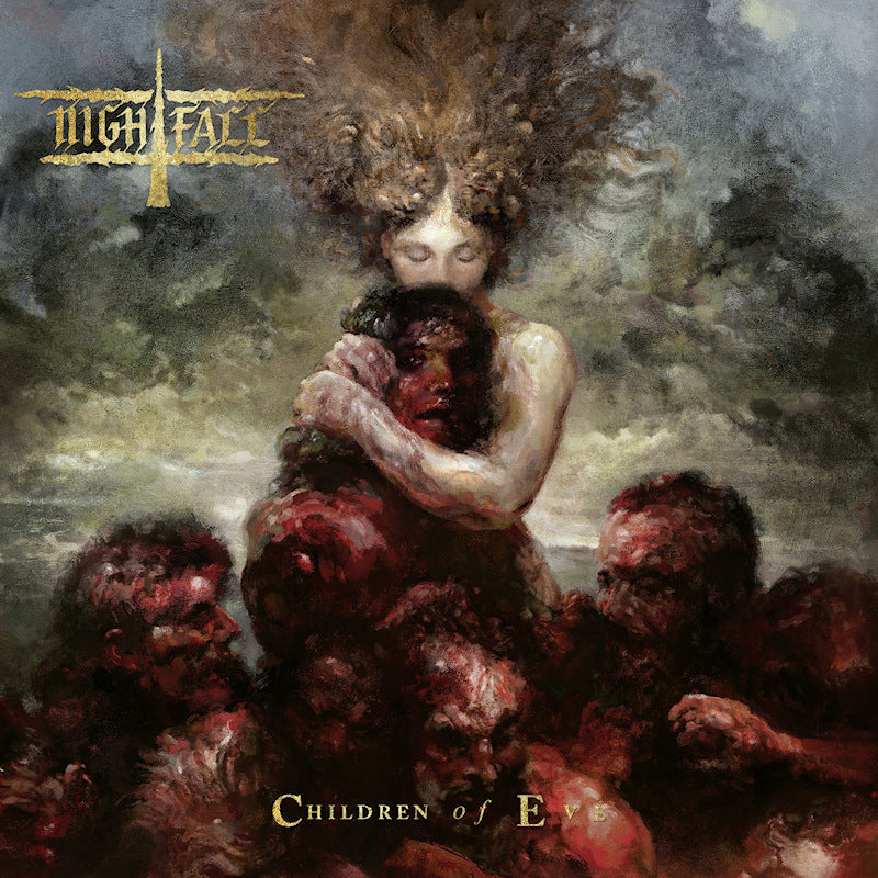 Nightfall - Children Of Eve (Red, White & Black Marbled Coloured 12")