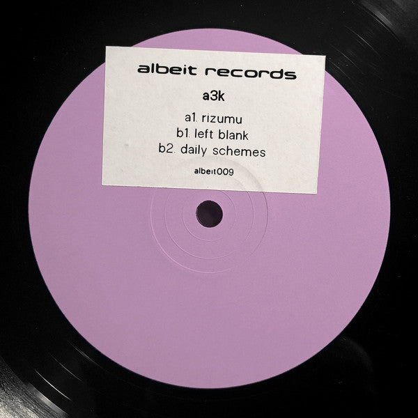 a3k - rizumu ep (12")