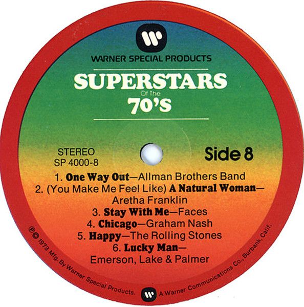 USED - Various - Superstars Of The 70's