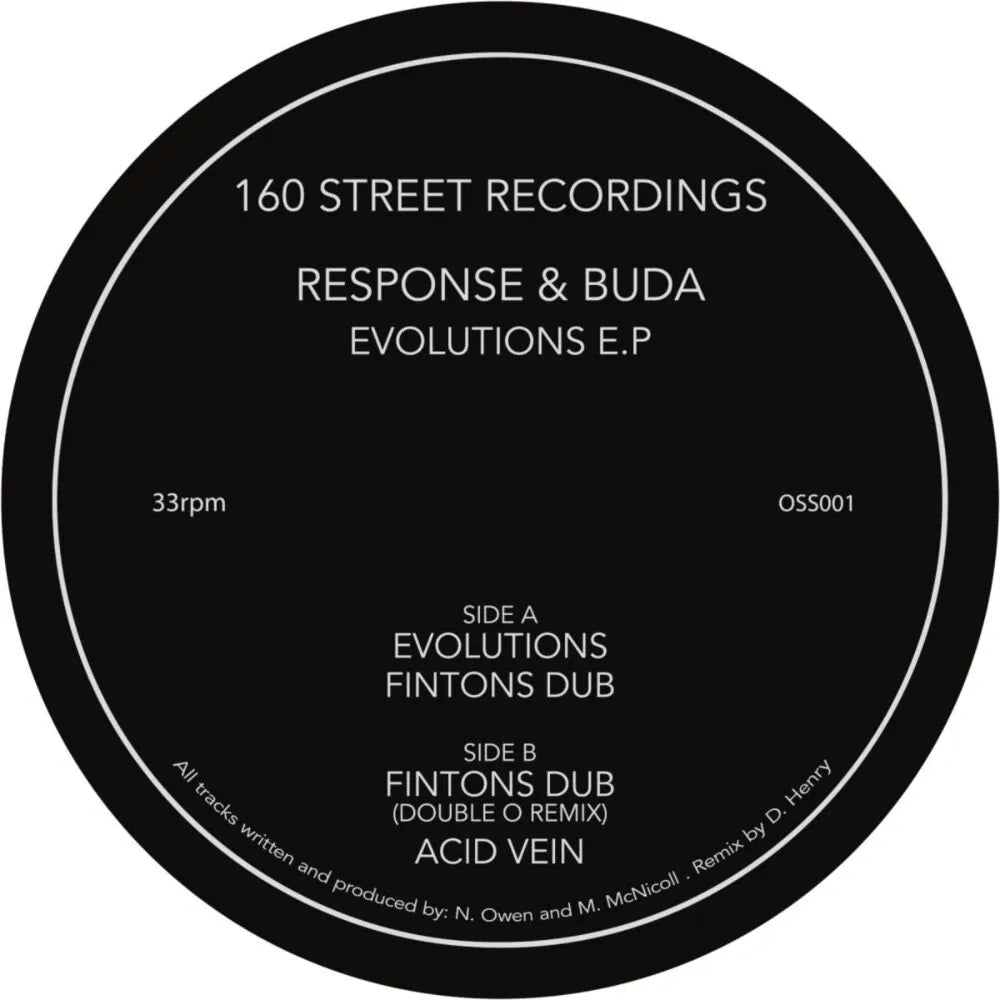 Response & Buda - Evolutions E.P. (12")