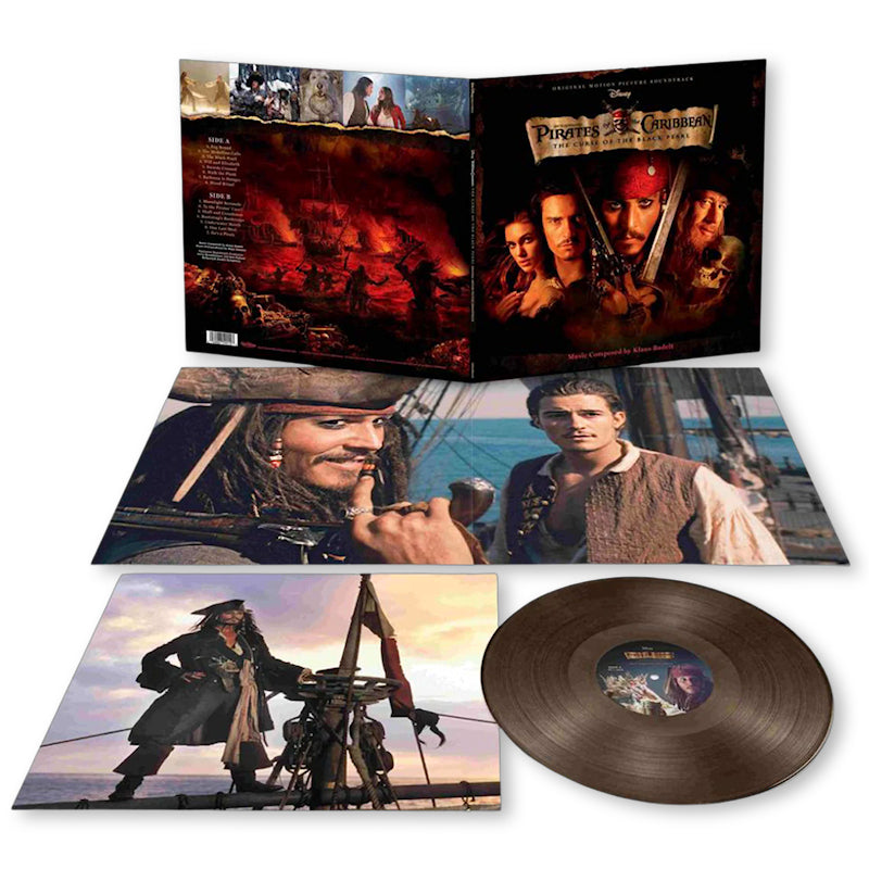 Klaus Badelt - Pirates Of The Caribbean: The Curse Of The Black Pearl (Black Ice Vinyl LP)