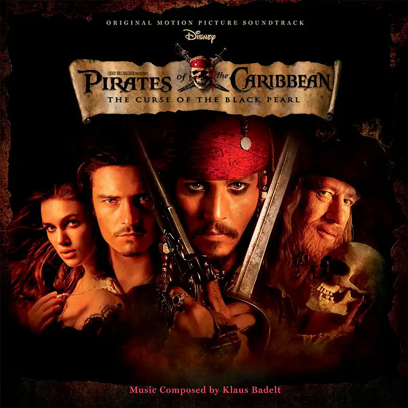 Klaus Badelt - Pirates Of The Caribbean: The Curse Of The Black Pearl (Black Ice Vinyl LP)