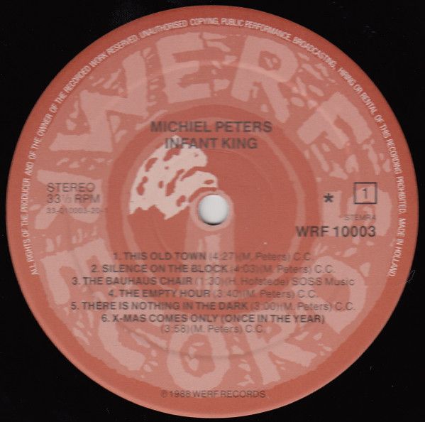 USED - Michiel Peters - Infant King