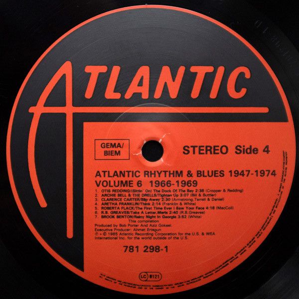 USED - Various - Atlantic Rhythm And Blues 1947-1974
