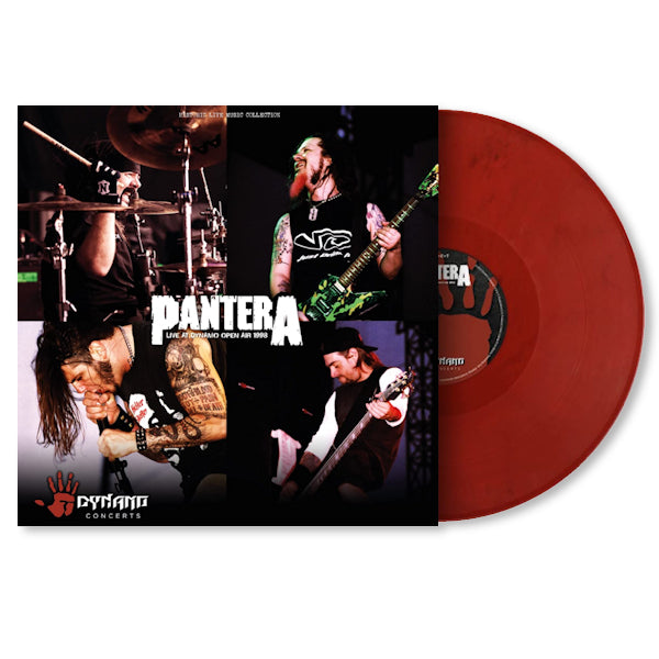 Pantera - Live At Dynamo Open Air 1998 (Red Vinyl LP)