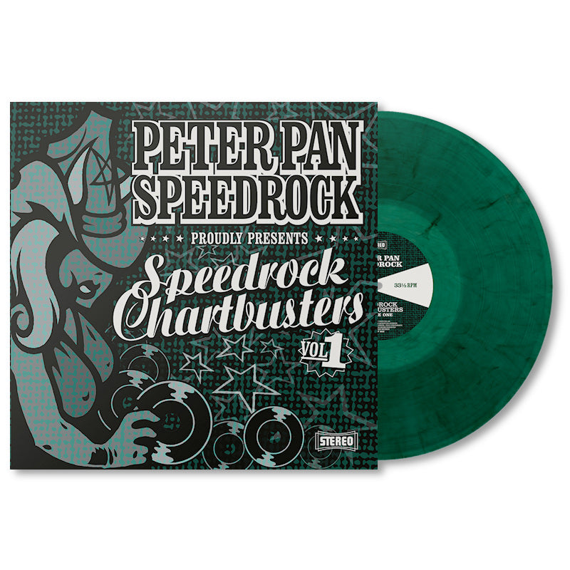 Peter Pan Speedrock - Speedrock Chartbusters Vol. 1 (Camouflage Green Coloured LP)