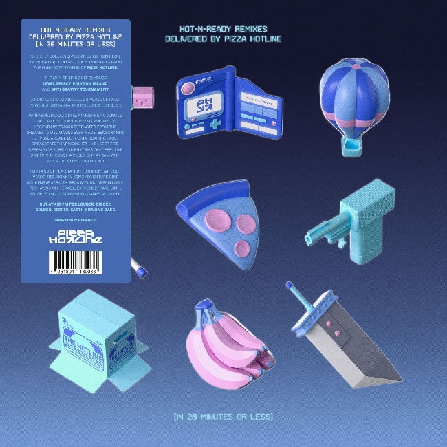 Pizza Hotline - Hot-N-Ready Remixes Delivered by Pizza Hotline [In 20 Minutes or Less]  (Coloured Vinyl LP)