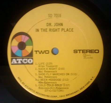 USED - Dr. John - In The Right Place