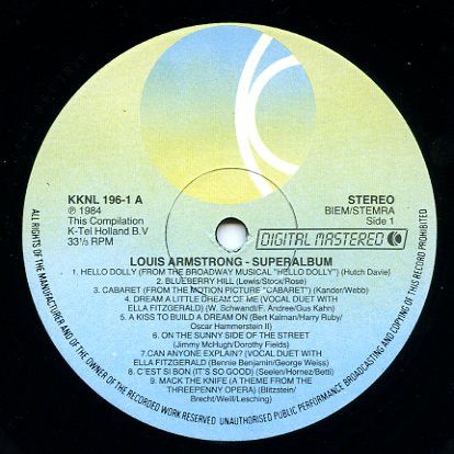 USED - Louis Armstrong - Superalbum