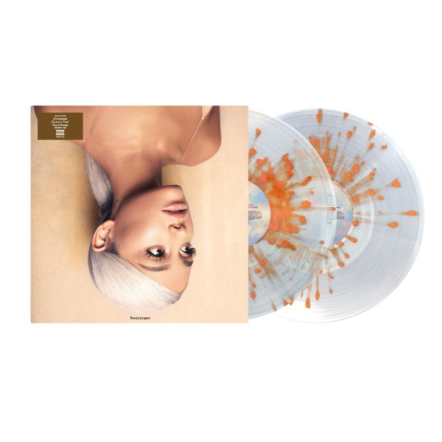 Ariana Grande - Sweetener (Clear With Orange Splatter LP)