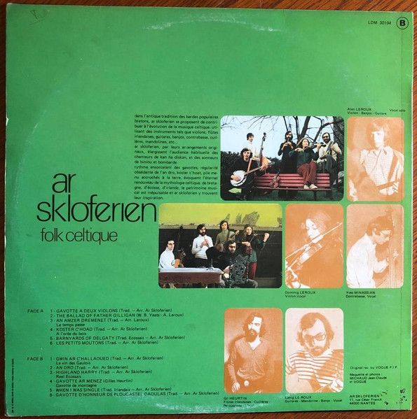USED - Ar Skloferien - Folk Celtique