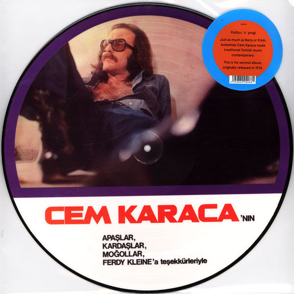 Cem Karaca - APASLAR, KARDASLAR, MOGOLLAR (Picture Disc Vinyl LP)