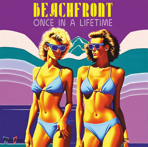 Beachfront - Once In A Lifetime (Blue Transparent Coloured 12")