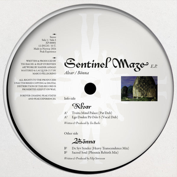 Alvar & Bönna - Sentinel Maze E.P. (12")