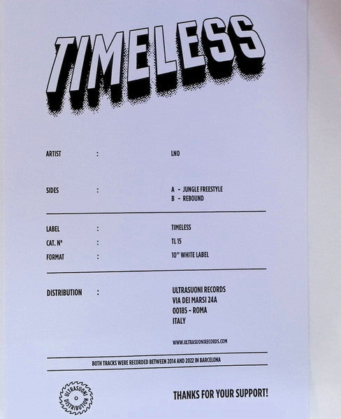 LNO - Jungle Freestyle (12")