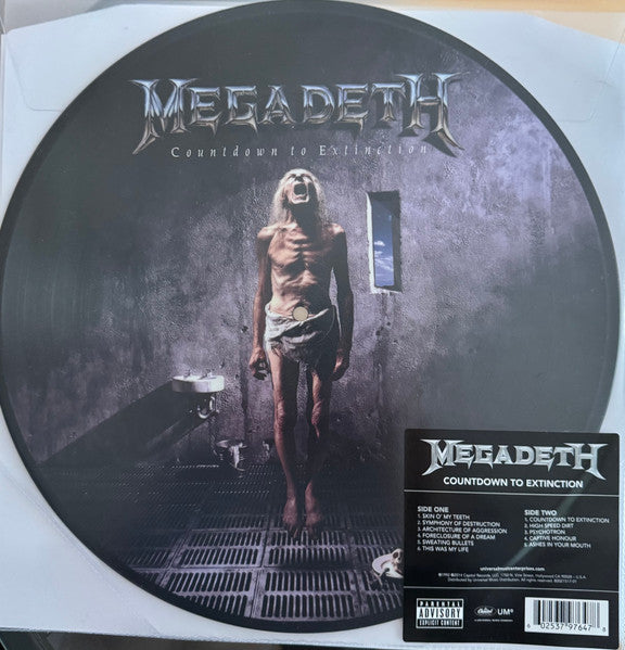 Megadeth - Countdown To Extinction (Picture Disc Vinyl LP)