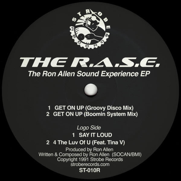 The R.A.S.E. - Ron Allen Sound Experience EP (12")