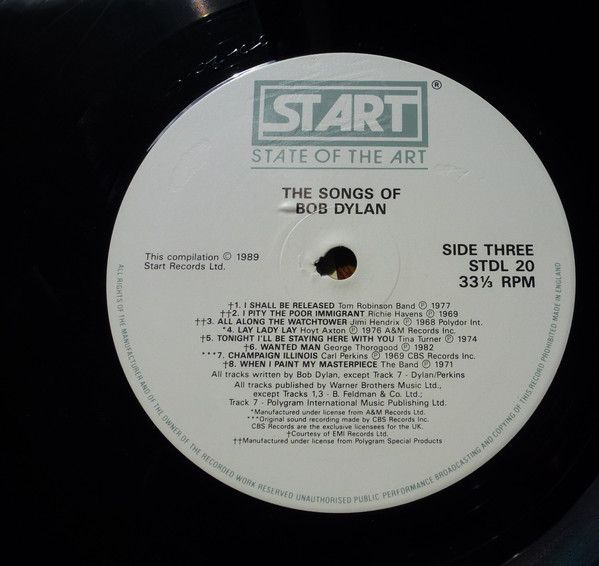 USED - Various - The Songs Of Bob Dylan