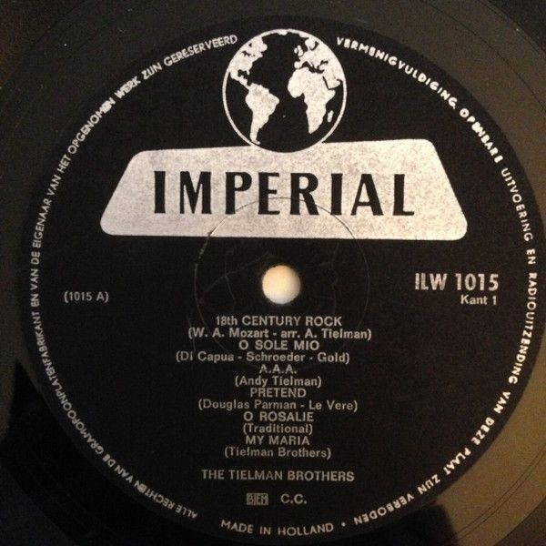 USED - Tielman Brothers - The Tielman Brothers