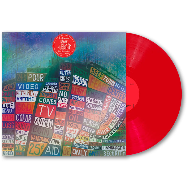 Radiohead - Hail To The Thief (live Recordings 2003-2009) (Red Coloured LP)