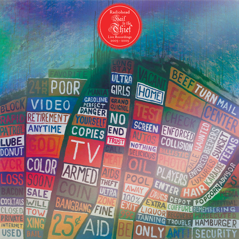 Radiohead - Hail To The Thief (live Recordings 2003-2009) (Red Coloured LP)