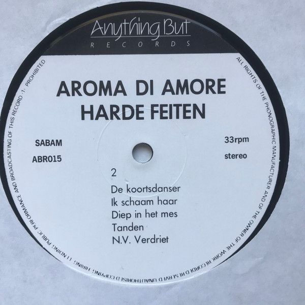 USED - Aroma Di Amore - Harde Feiten