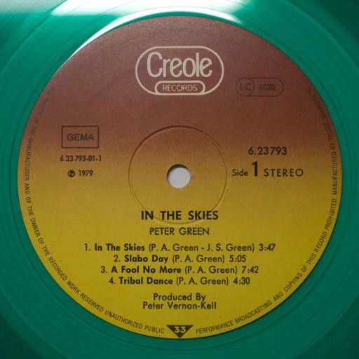 USED - Peter Green (2) - In The Skies