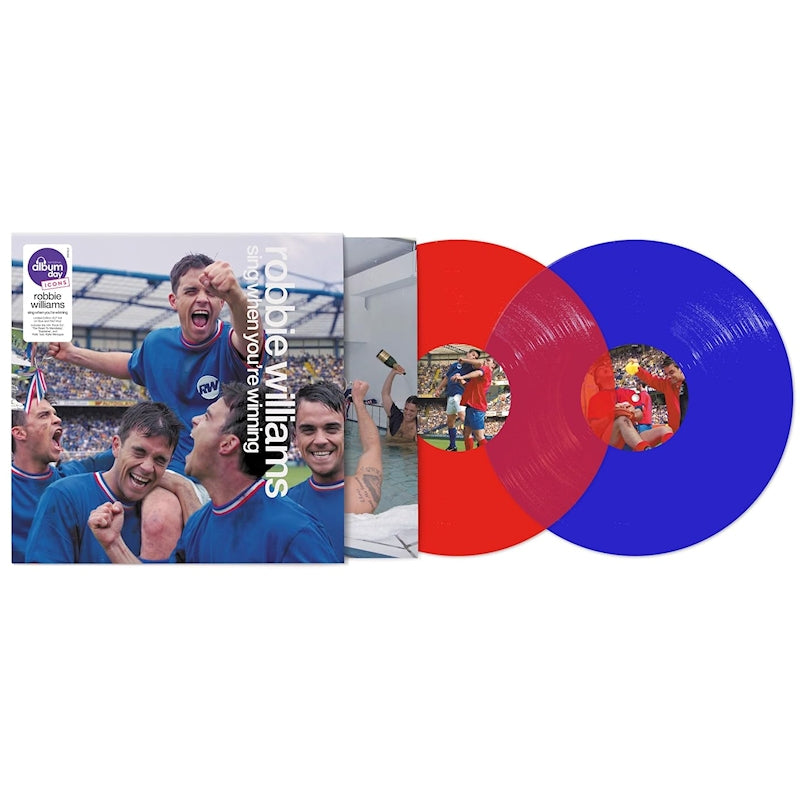 Robbie Williams - Sing When You're Winning (Blue & Red Vinyl LP)