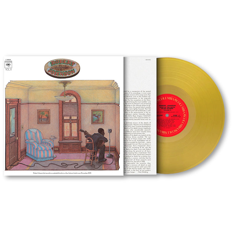 Robert Johnson - King Of The Delta Blues Singers, Volume II (Yellow Vinyl LP)