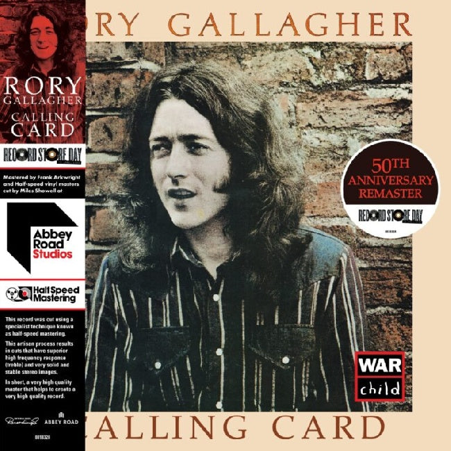 Rory Gallagher - Calling Card (50th Anniversary Edition) (180g Black Vinyl LP)